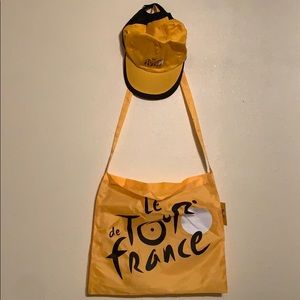 Tour de France Shoulder Bag & Hat Bundle
